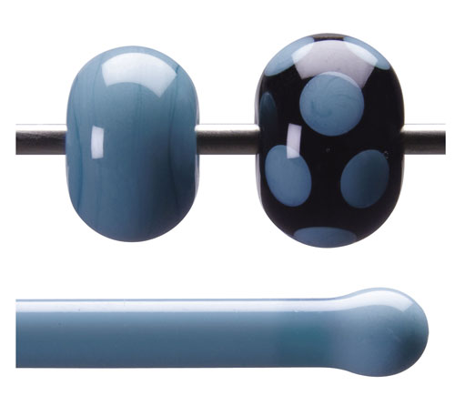 Sterling Blue Opaque 90 COE Rod (sold per pound; 1/4 pound minimum) link