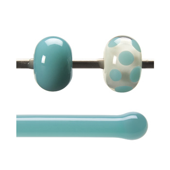Turquoise Blue 90 COE Each 17 in. Rod link
