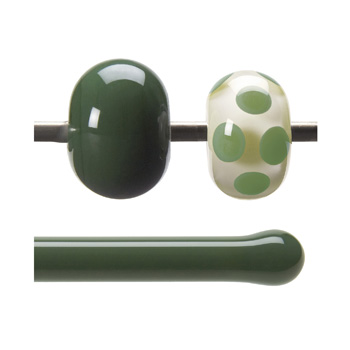 Dark Forest Green 90 COE Rod (sold per pound; 1/4 pound minimum) link