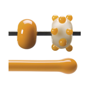 Pumpkin Orange 90 COE Rod (sold per pound; 1/4 pound minimum) link
