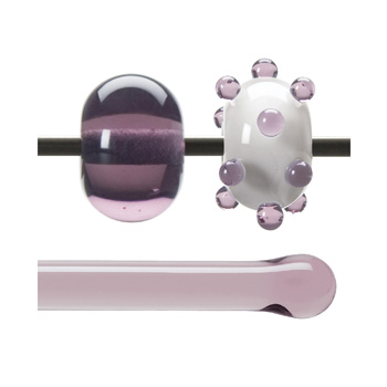Pale Amethyst 90 COE Rod (sold per pound; 1/4 pound minimum) link