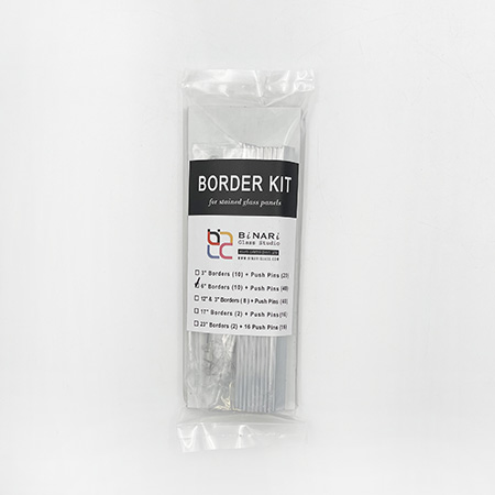 Border Kit - 6 in. x 10 pieces with Push Pins link