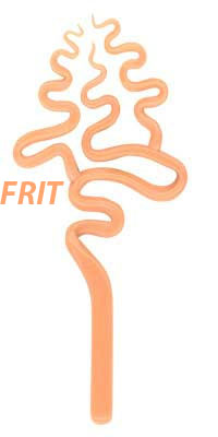 Tangerine Boro Frit (8 oz) - Small link