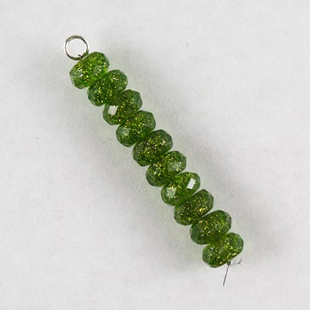 Faceted Jewelry Bead - 11mm/1mm (String of 10) link