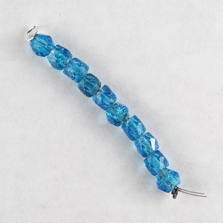 Large-Facet Jewelry Bead - 8mm/1mm (String of 10) link