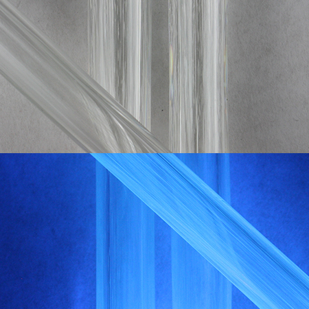 Solid Blu-V Tube (UV) 33 coe (1/4 lb. minimum) link