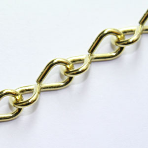 Jack Chain- Brass 16 Gauge (100 feet) link