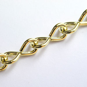 Jack Chain- Brass 18 Gauge (100 feet) link
