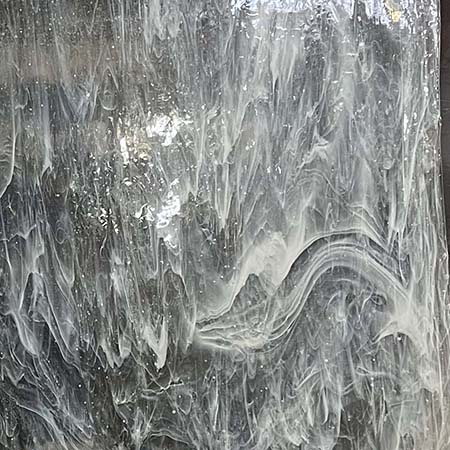 Clear with White Wispy link