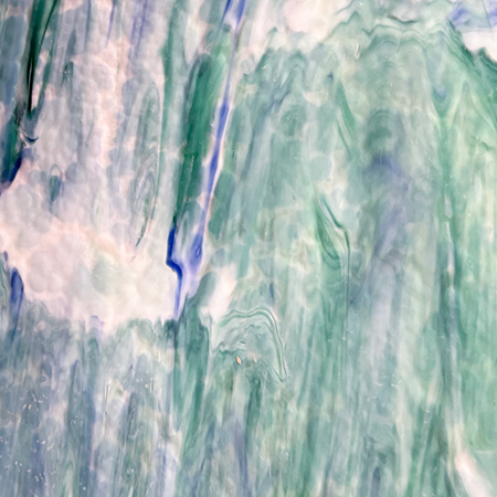 Sea Green/ Blue/ Opal Streaky Mottle link