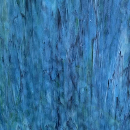 Aqua/ Blue/ Green/ Purple/ Opal Streaky Flemish link