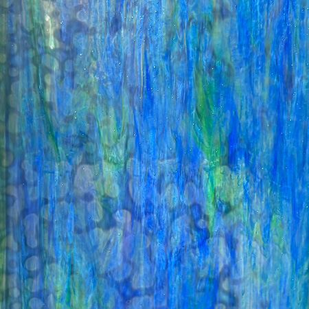 Blue/ Green/ White Mottle link