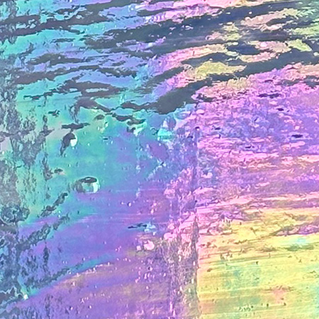 Light Blue Opal Iridized photo