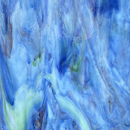 Pale Blue/ Green/ Purple/ Opal Streaky photo