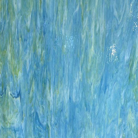 Light Blue/ Lime Green Wispy link