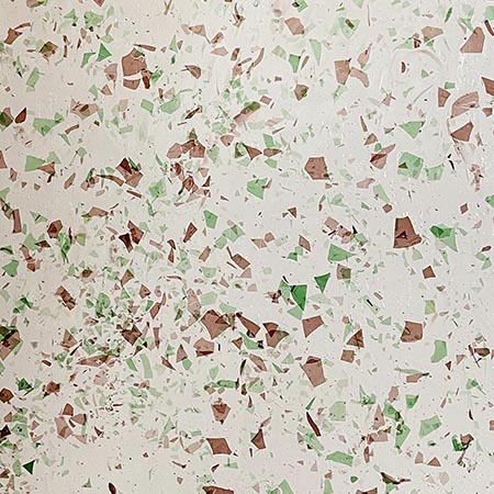 Purple/ Green Confetti on Clear link