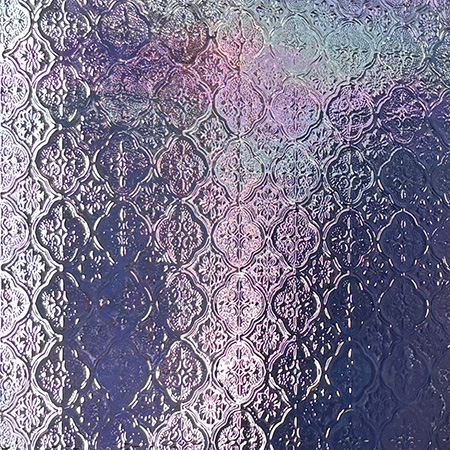 Light Violet Marrakesh™ Iridescent - Lightly textured link