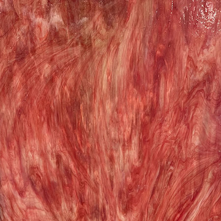 Copper Red/ Opal Streaky link