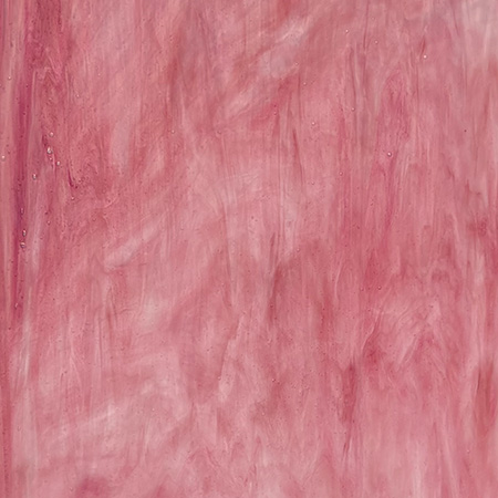 Rich Coral Pink/ White Wispy photo