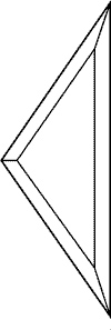 4 x 7 in. Diamond Side Bevel link