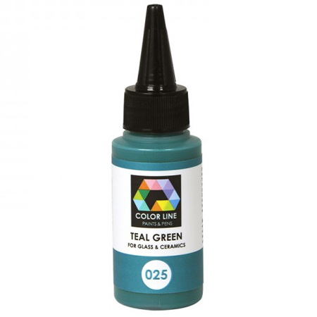 Teal Green Color Line Enamel Pen (Bullseye 008564) link