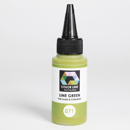 Lime Green Color Line Enamel Pen (Bullseye 008494) link