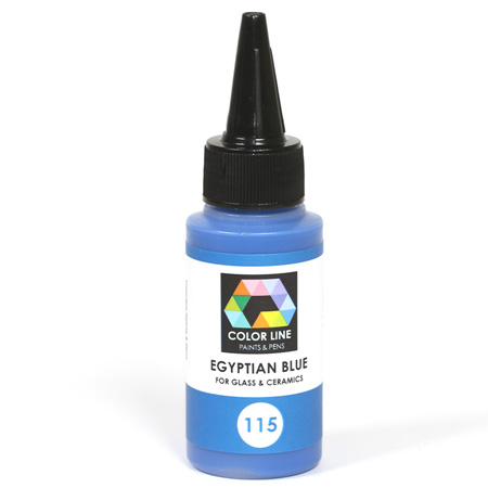 Egyptian Blue Color Line Enamel Pen (Bullseye 008477) link