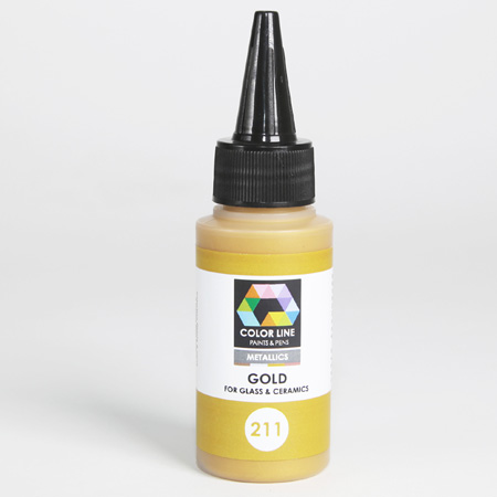 Gold Color Line Enamel Pen (Bullseye 008495) link