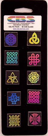 3/4 in. Dichroic Coated Celtic Pack 90 COE link