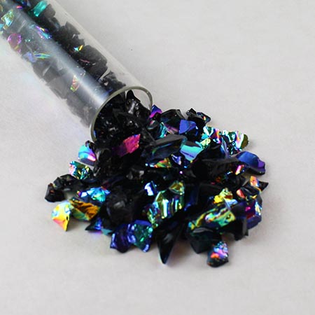Black Dichroic Frit 90 COE (2 oz. Tube) link