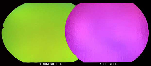 System 96 Thin Clear - Green/ Magenta Dichroic link