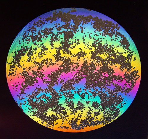Thin Black - Splatter Rainbow 2 Dichroic 90 COE link