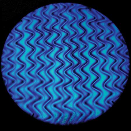 Thin Black - Twizzle Red Silver Blue 90 COE link