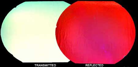 Clear Borosilicate with Dichroic Candy Apple Red link