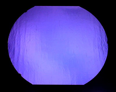 Thin Clear - Purple Dichroic 90 COE link