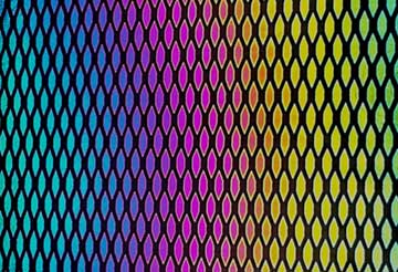 Thin Black - Marquis 2 Pattern on Rainbow 2 Dichroic 90 COE link