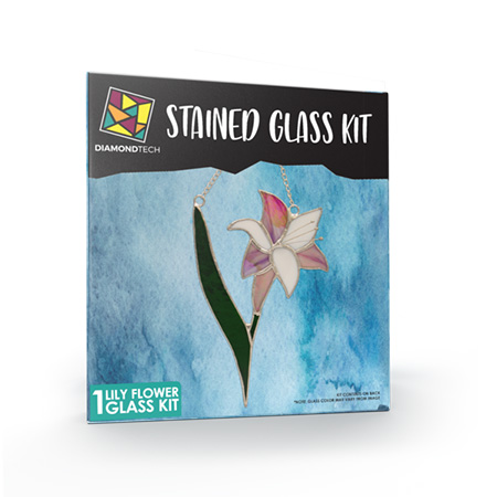 Stained Glass Lily Flower Kit link