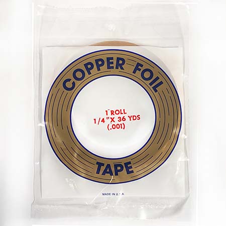 Copper Foil (1/4 in) 1.0 mil - Edco link