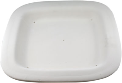 Round Square Plate with Lip (10-1/4 in.) Fusing Mold link