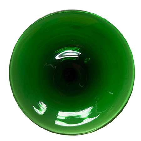 3.75 in. Emerald Green Rondel link