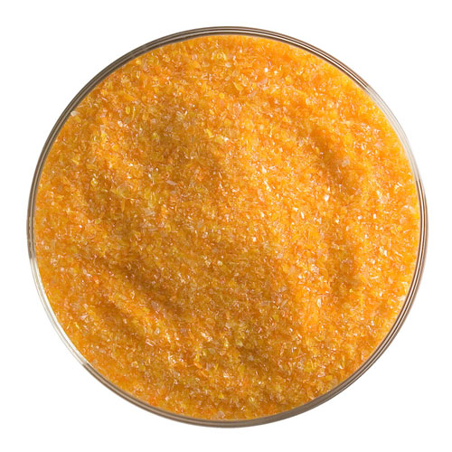 Tangerine Orange Fine Frit 90 COE (1 Pound Jar) link