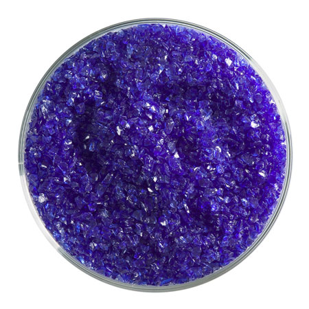 Deep Royal Blue Medium Frit 90 COE (1 Pound Jar) link