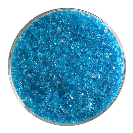 5 lb Jar Turquoise Blue Medium Frit 90 COE link
