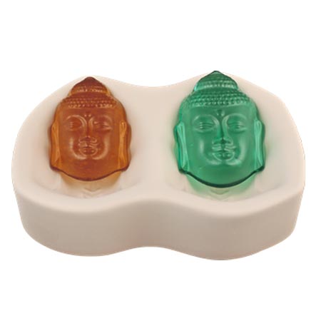 Buddha Face Mold - 8.5 x 6 x 2 in. link