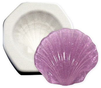 Japanese Scallop Glass Casting Mold - 5.5 x 5.5 in. link