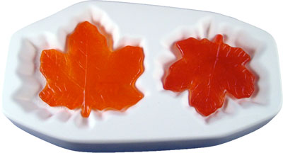 Maple Leaves with Slump Glass Casting Mold - 9.375 x 5.25 in. link