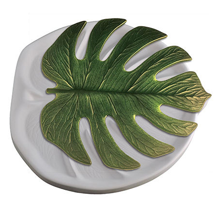 Monstera Leaf Mold - 12.5 x 13.5 x 1 in. link