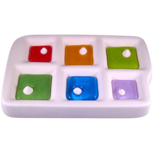 Offset Square Pendant Mold - 7-3/4 x 5-1/2 in. link