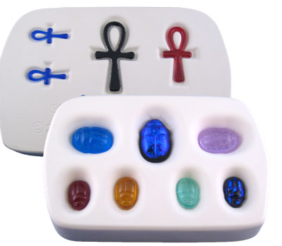 Scarabs and Ankhs Casting Mold - 6.875 x 4.5.in. link