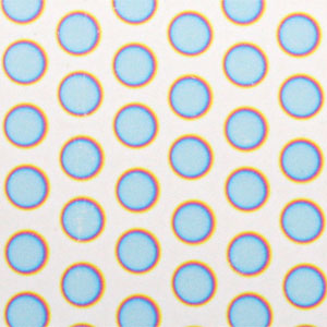 Dicro Slide - Dots - Cool color shift - 3-1/4 x 8 in. sheet link